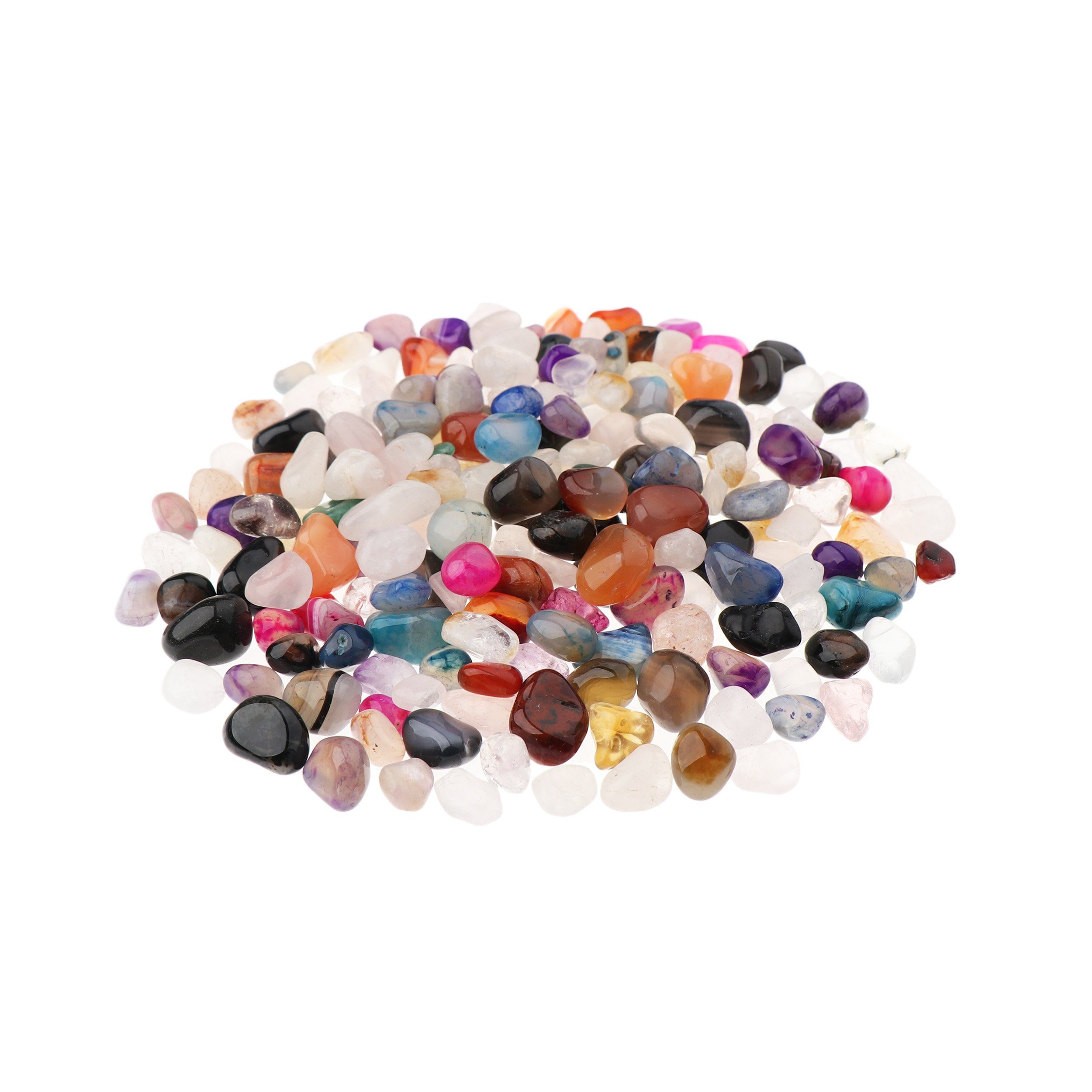 NKlaus Mineralstein 300g Trommelsteine Multi Mix 5 - 10 mm Heilsteine Edelsteine Schmuckst