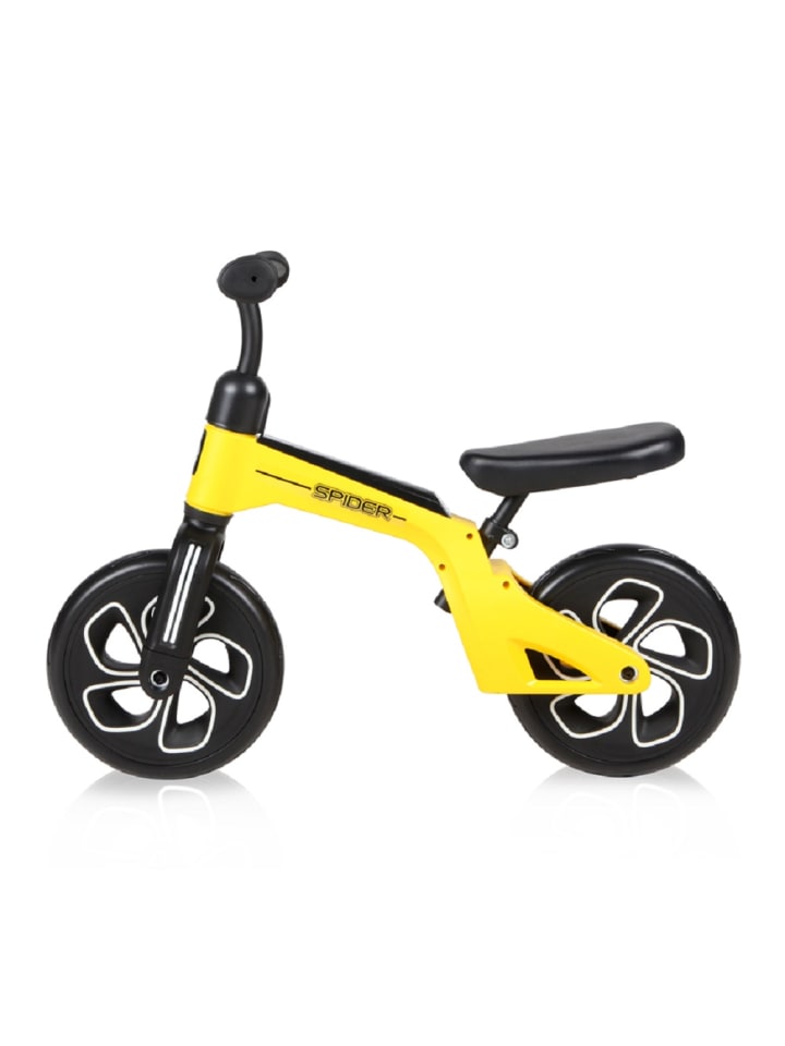 Lorelli Laufrad Spider 10 Zoll in gelb günstig kaufen onesize