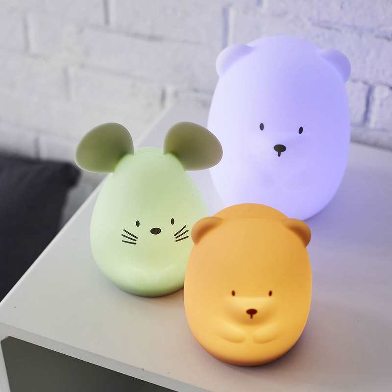 Veilleuse lumineuse souris verte Nattou