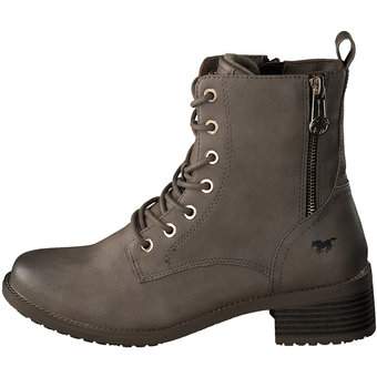 Mustang Schnürstiefelette in braun