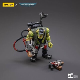 Warhammer 40k Actionfigur 1/18 Ork Kommandos Nob Nazbog 13 cm
