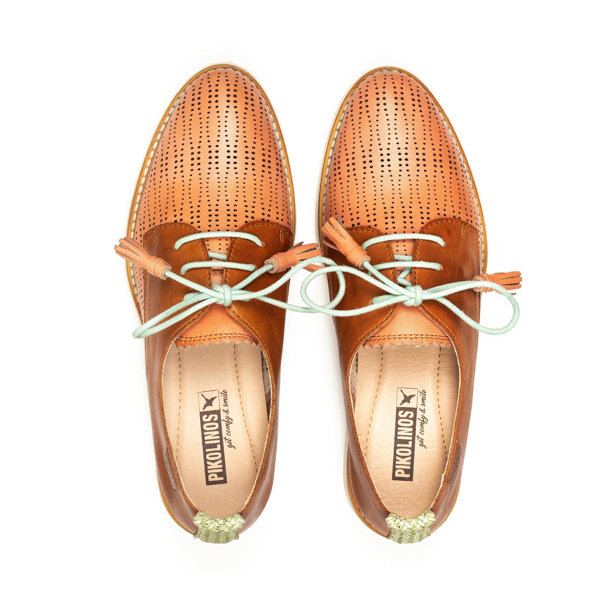 buty sznurowane - BLUSH