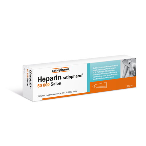 HEPARIN-RATIOPHARM 60.000 Salbe  100 g  Salbe