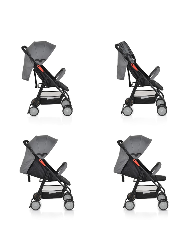 Moni Kinderwagen, Capri klappbar in grau günstig kaufen onesize