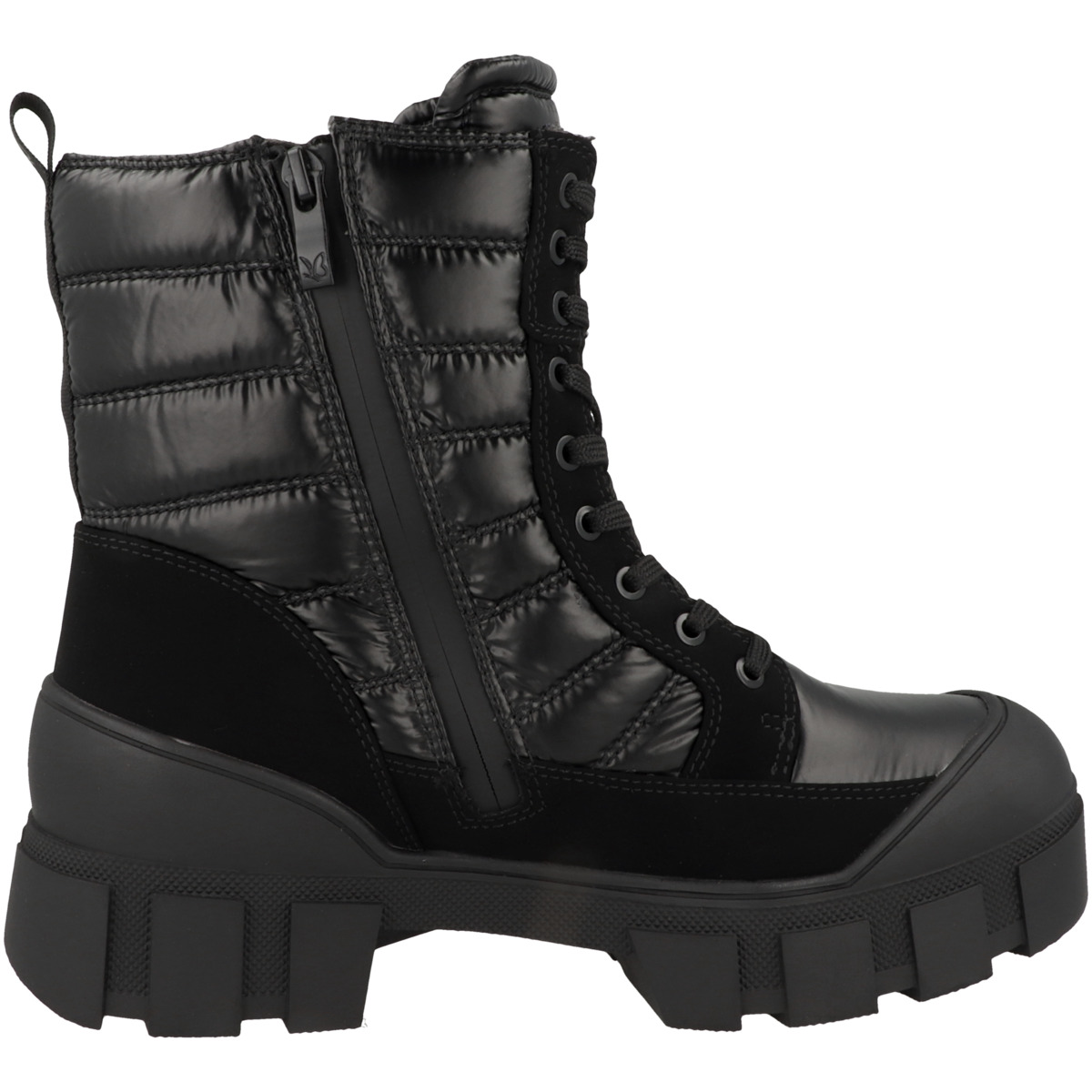 CAPRICE 9-26220-29 Schnürboots schwarz