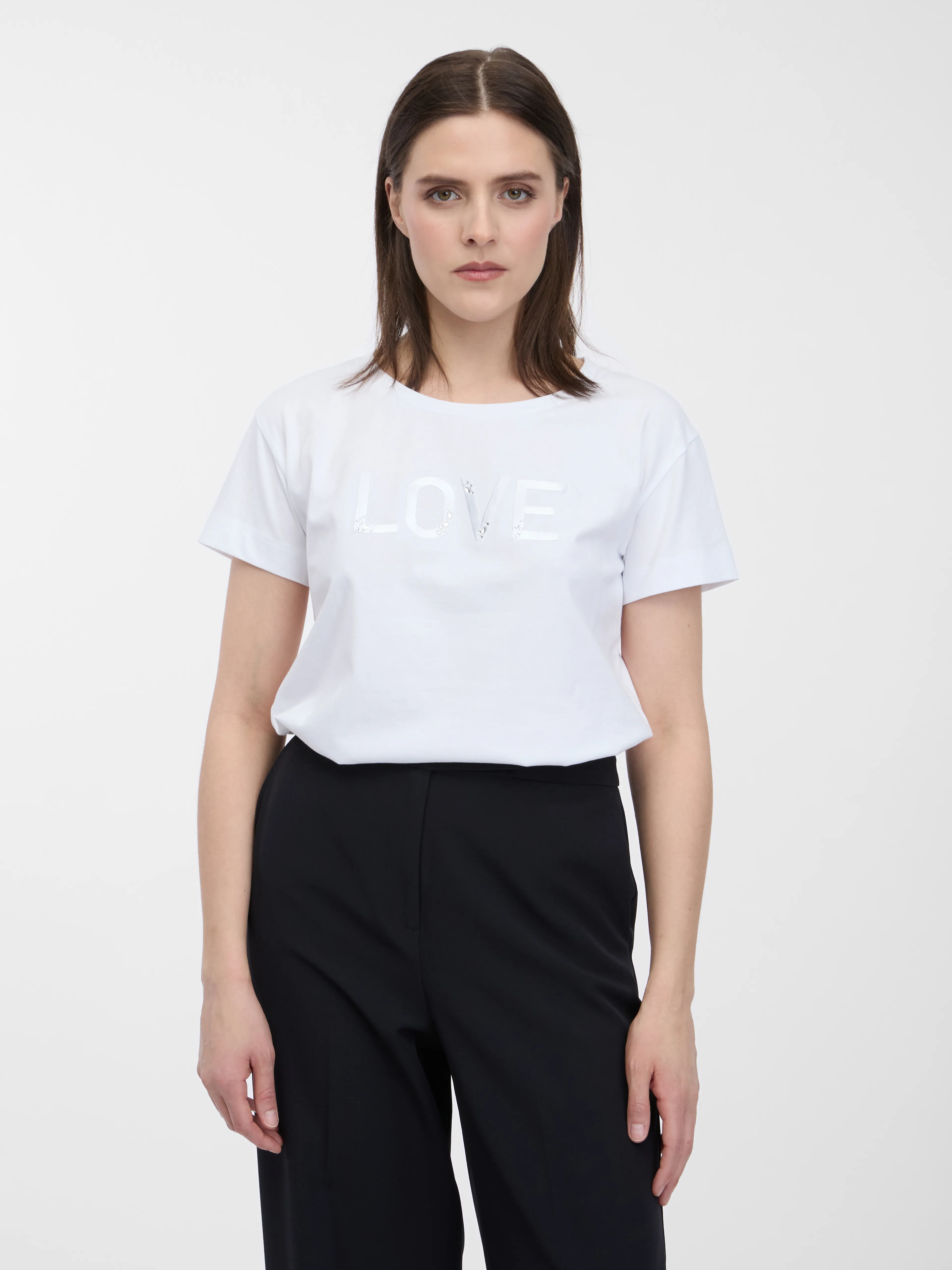 Weißes Damen-T-Shirt ORSAY