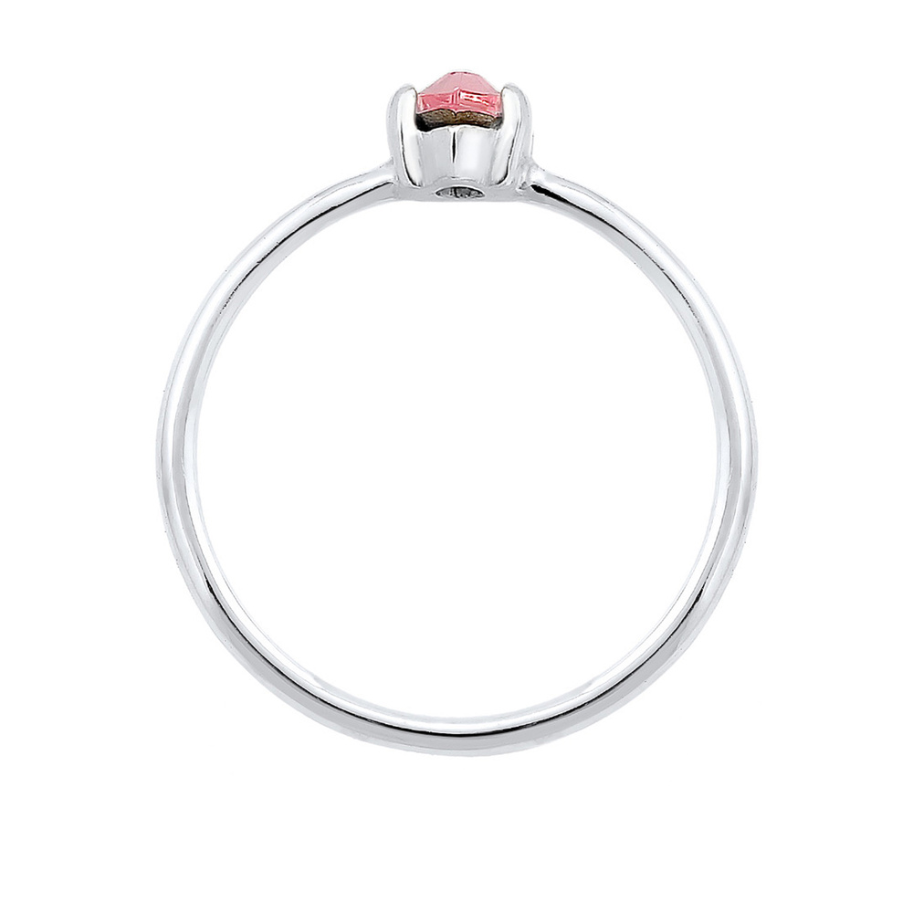 Elli Elli Bague Marquise zircone Minimal 925 Argent Bague