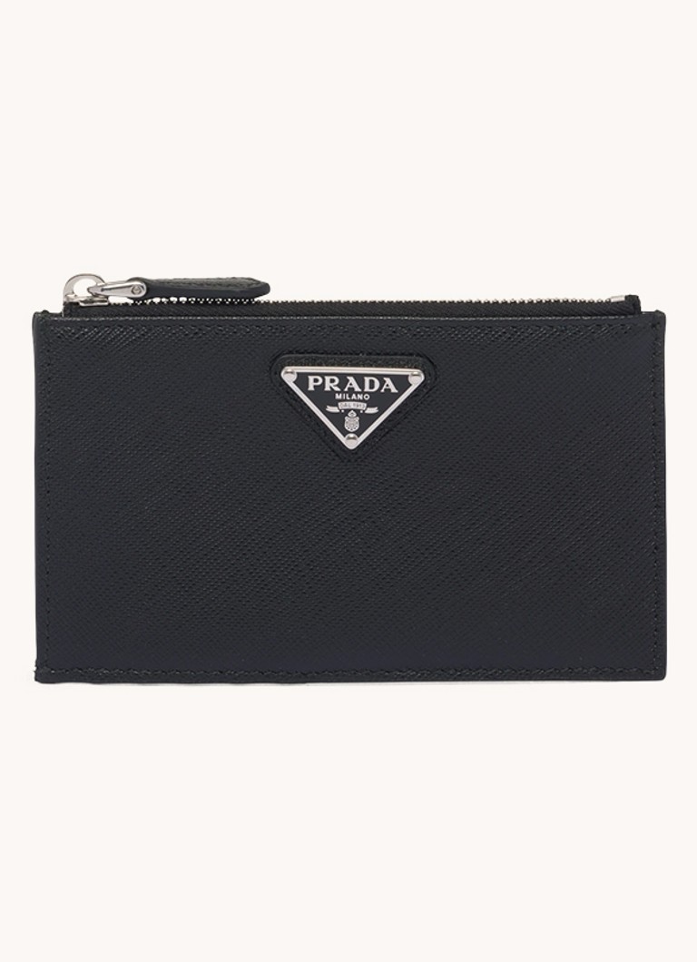 Prada Suport pentru carduri din piele