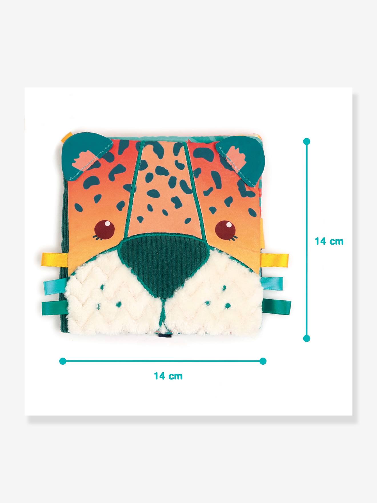 Ludi Baby Stoffbuch DSCHUNGEL LUDI - mehrfarbig