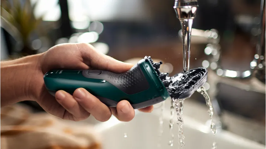 PHILIPS Rasierer Shaving 3 Heads X3002/00 dunkles Waldgrün
