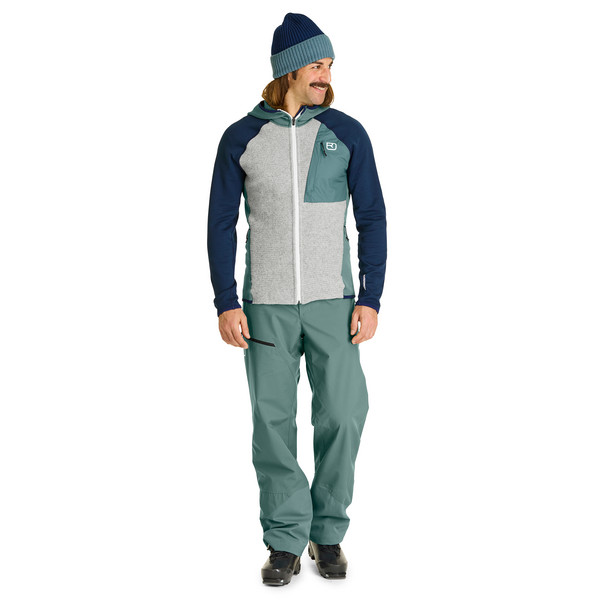 FLEECE GP CLASSIC KNIT HOODY M Herren - Fleecejacke