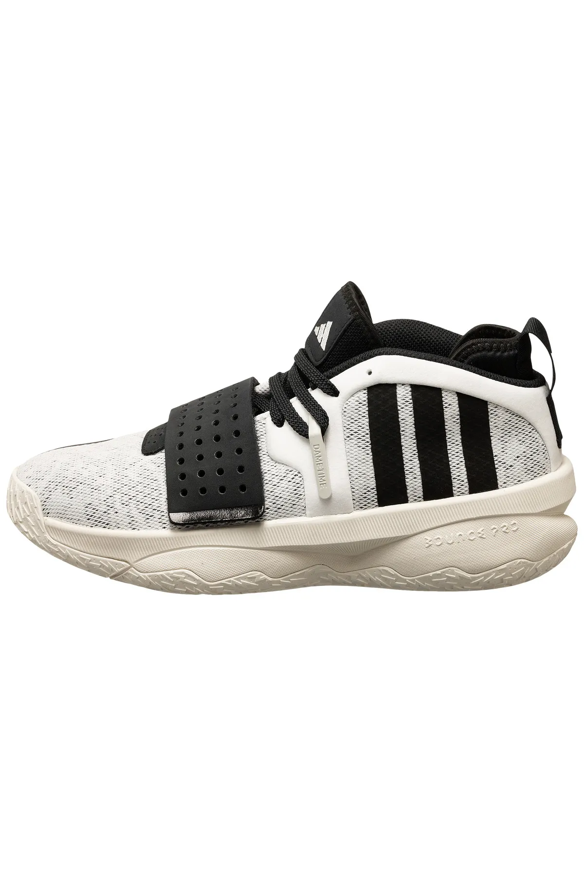 adidas  Basketballschuhe - Weiß - Flacher Absatz