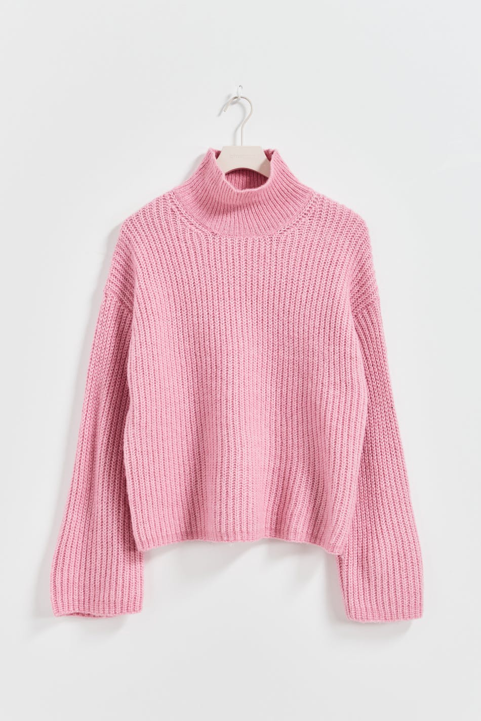 Turtleneck knit sweater