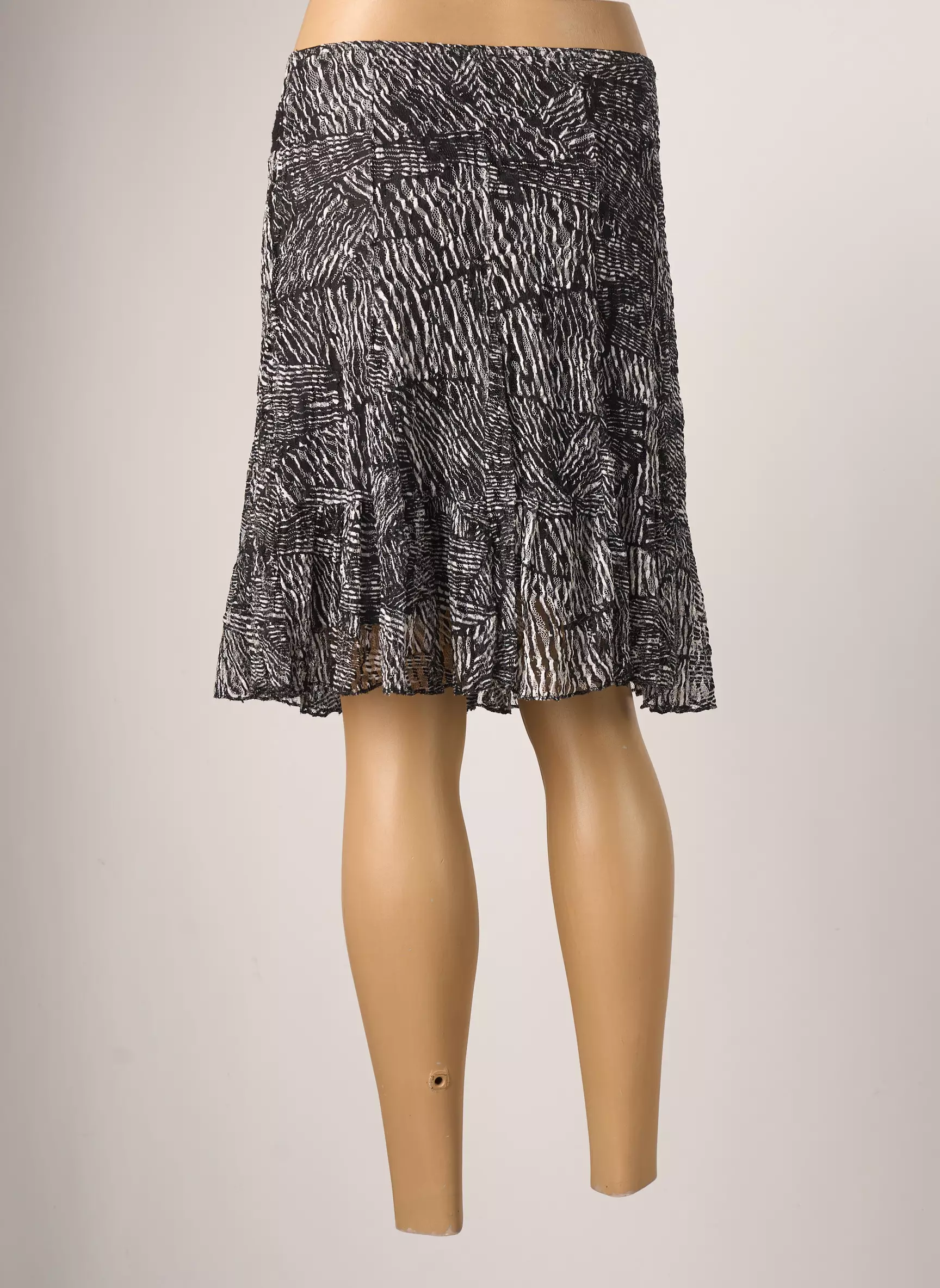 Influx Jupes Mi Longues Femme couleur noir