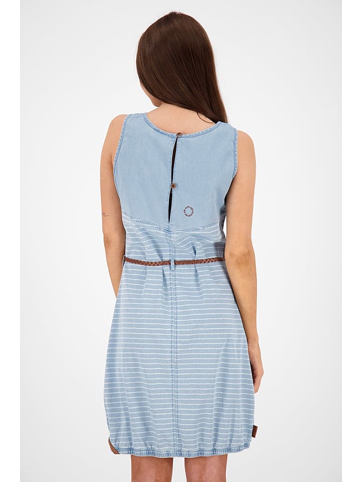 alife and kickin Sommerkleid, Blusenkleid, Sommerekleid, Jeanskleid, Minikleid, Shirtkleid, Jerseykleid, Strandkleid DojaAK DNM B in light denim günstig kaufen XL