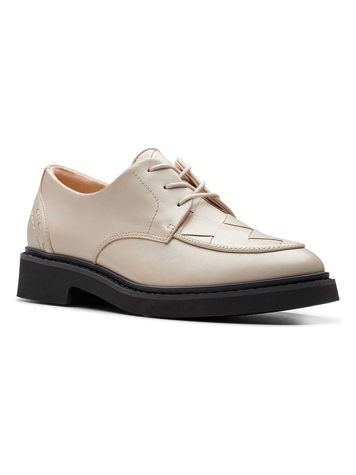 Clarks Leder-Schnürschuhe 