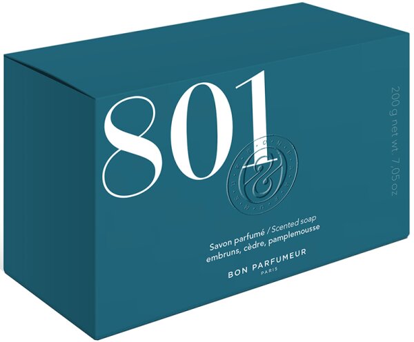 BON PARFUMEUR Body Line Solid Soap 801 Stückseife