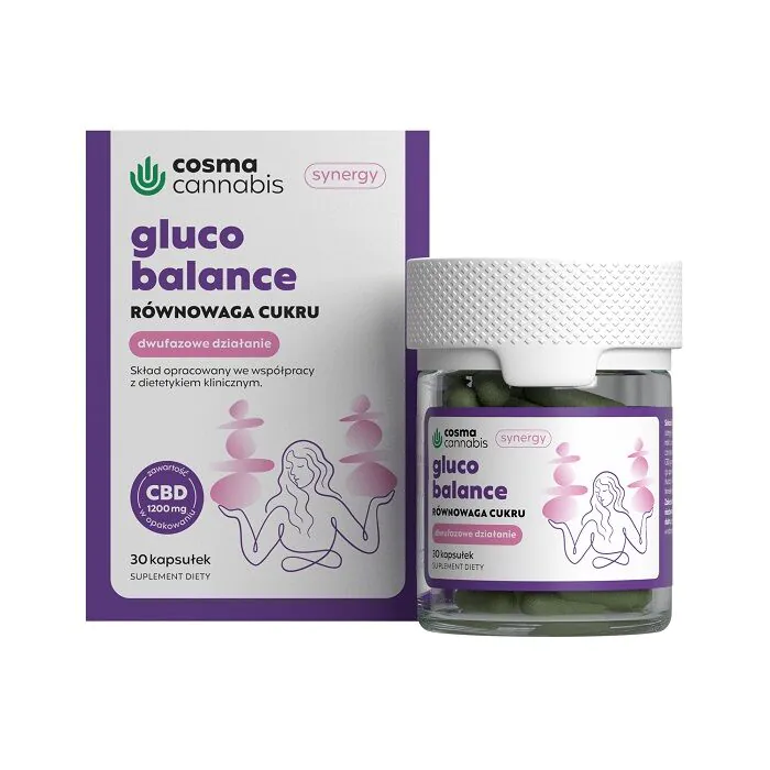 Cosma Cannabis Gluco Balance kapsule