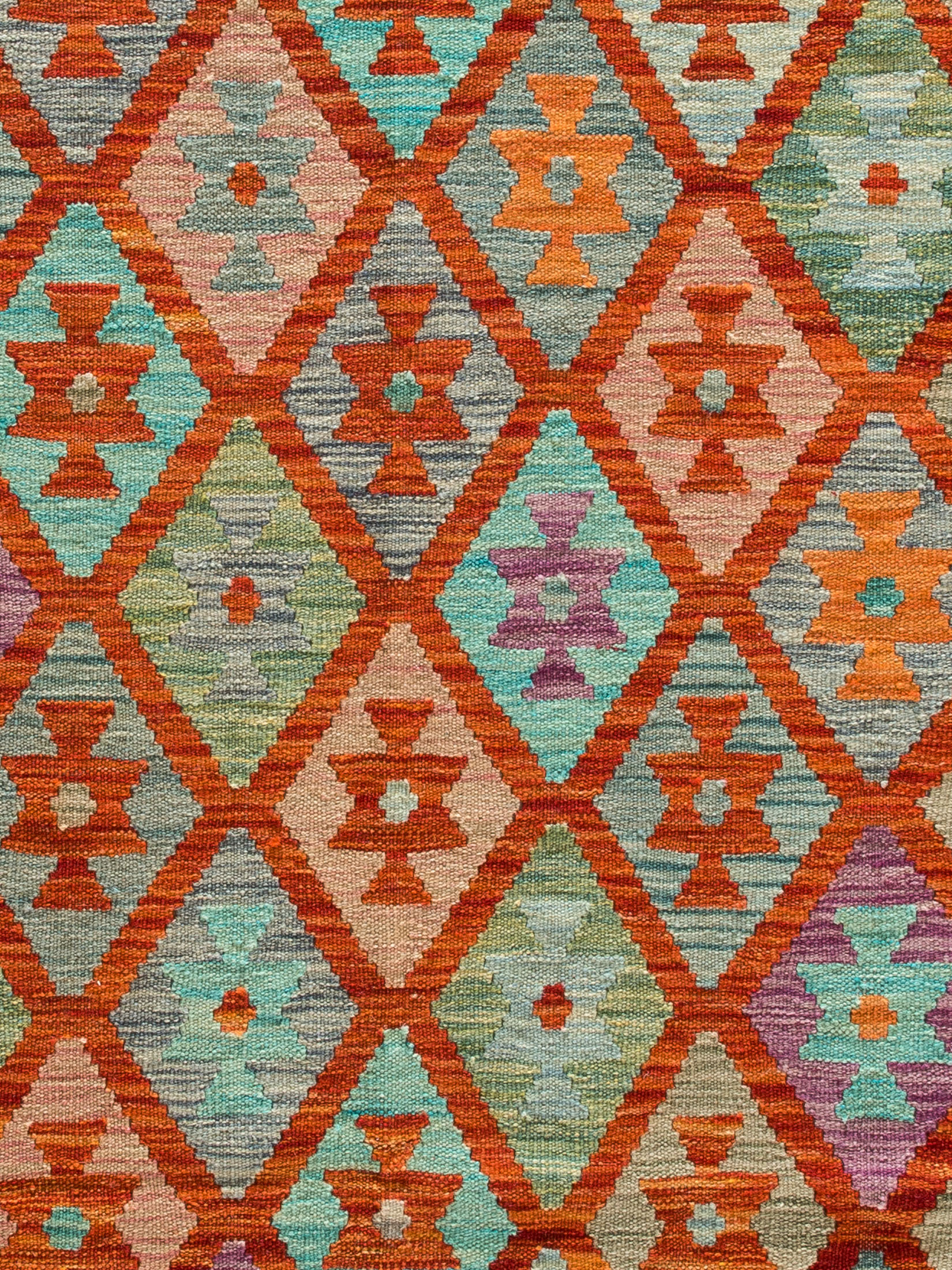 Afghan Kelim ca. 204 x 289 cm, Unikat / Einzelstück