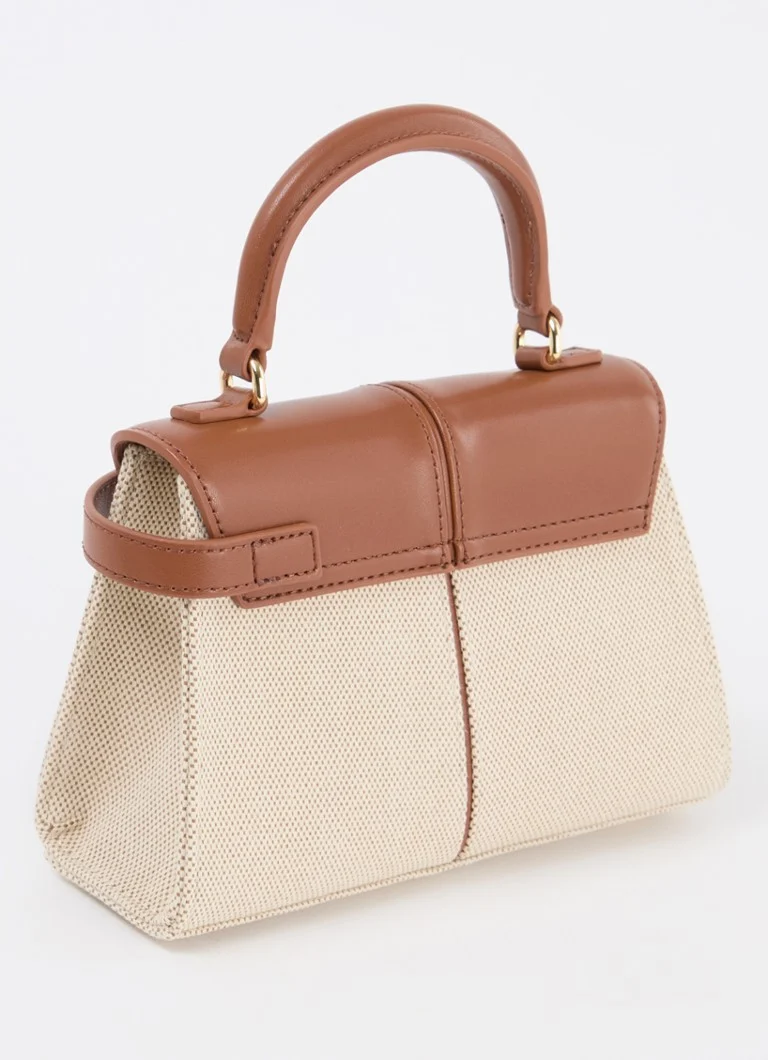 JW PEI Elise canvas handbag with detachable shoulder strap