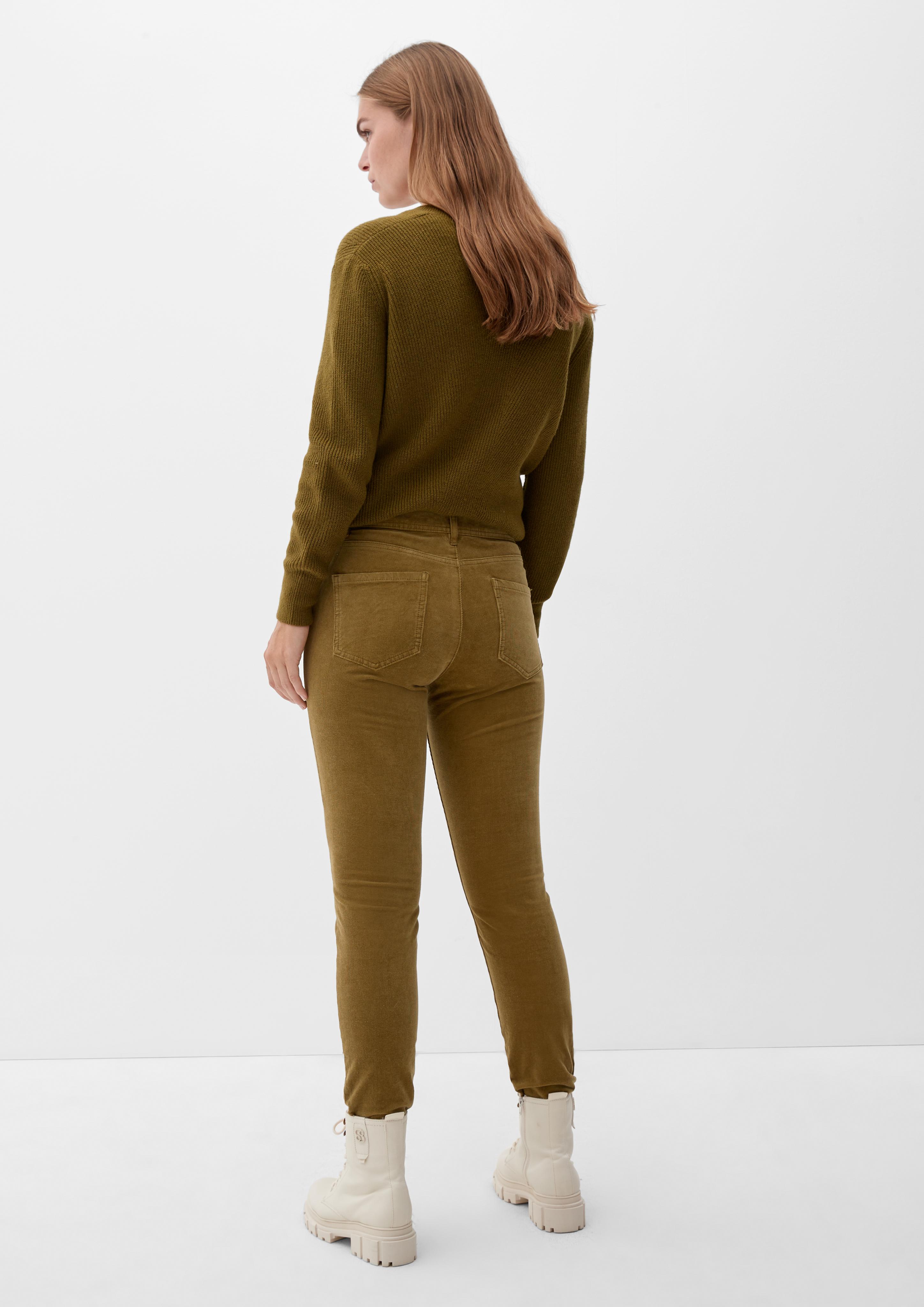 Slim: Hose aus Feincord  2121474-7734