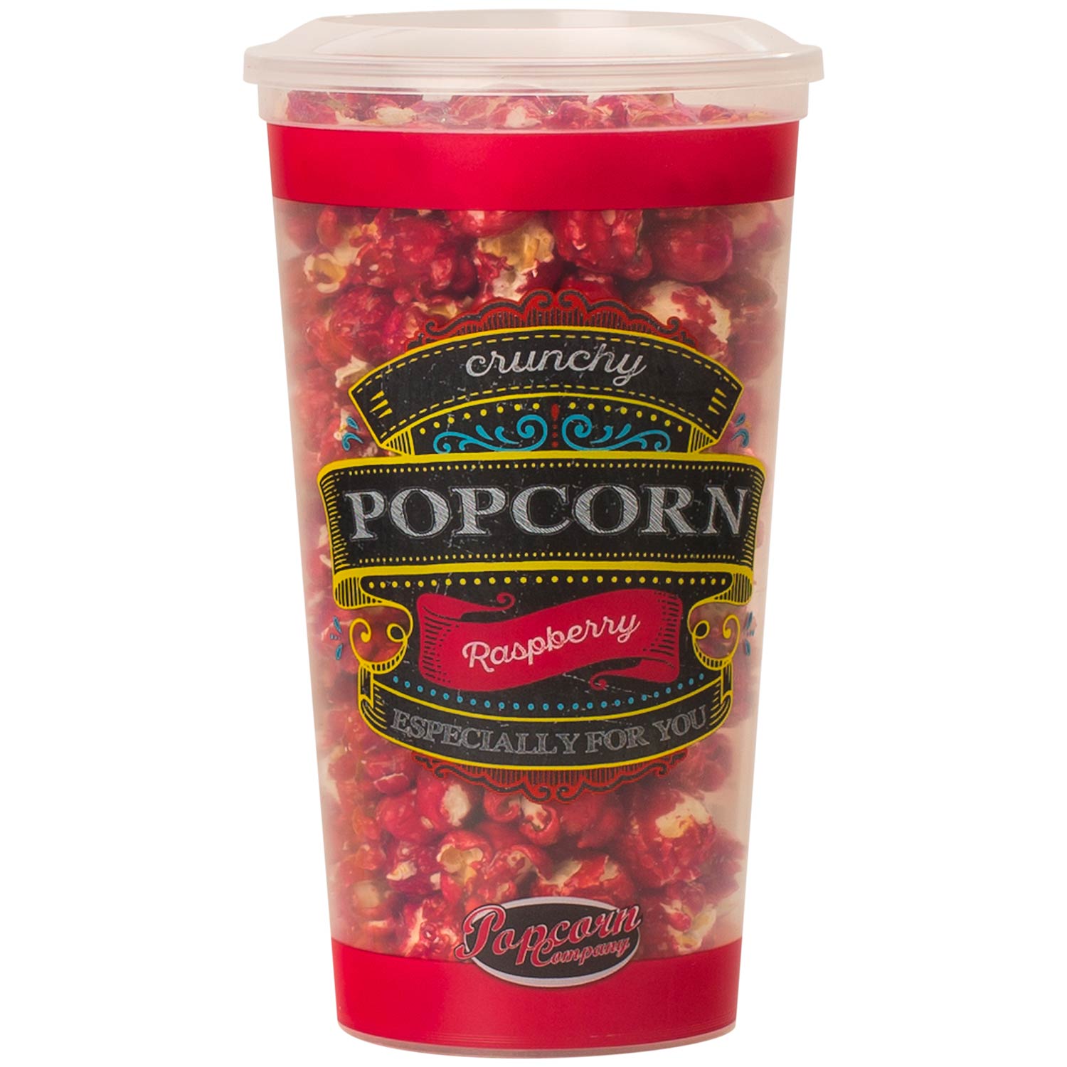 Popcorn Company Crunchy Popcorn Raspberry 125g