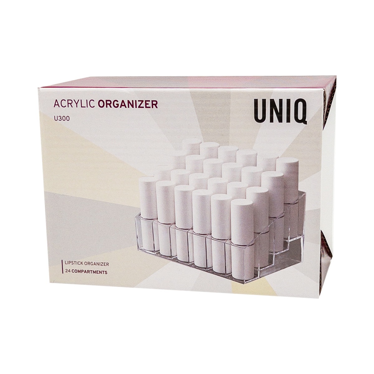 UNIQ Makeup Organizer - 24 compartments