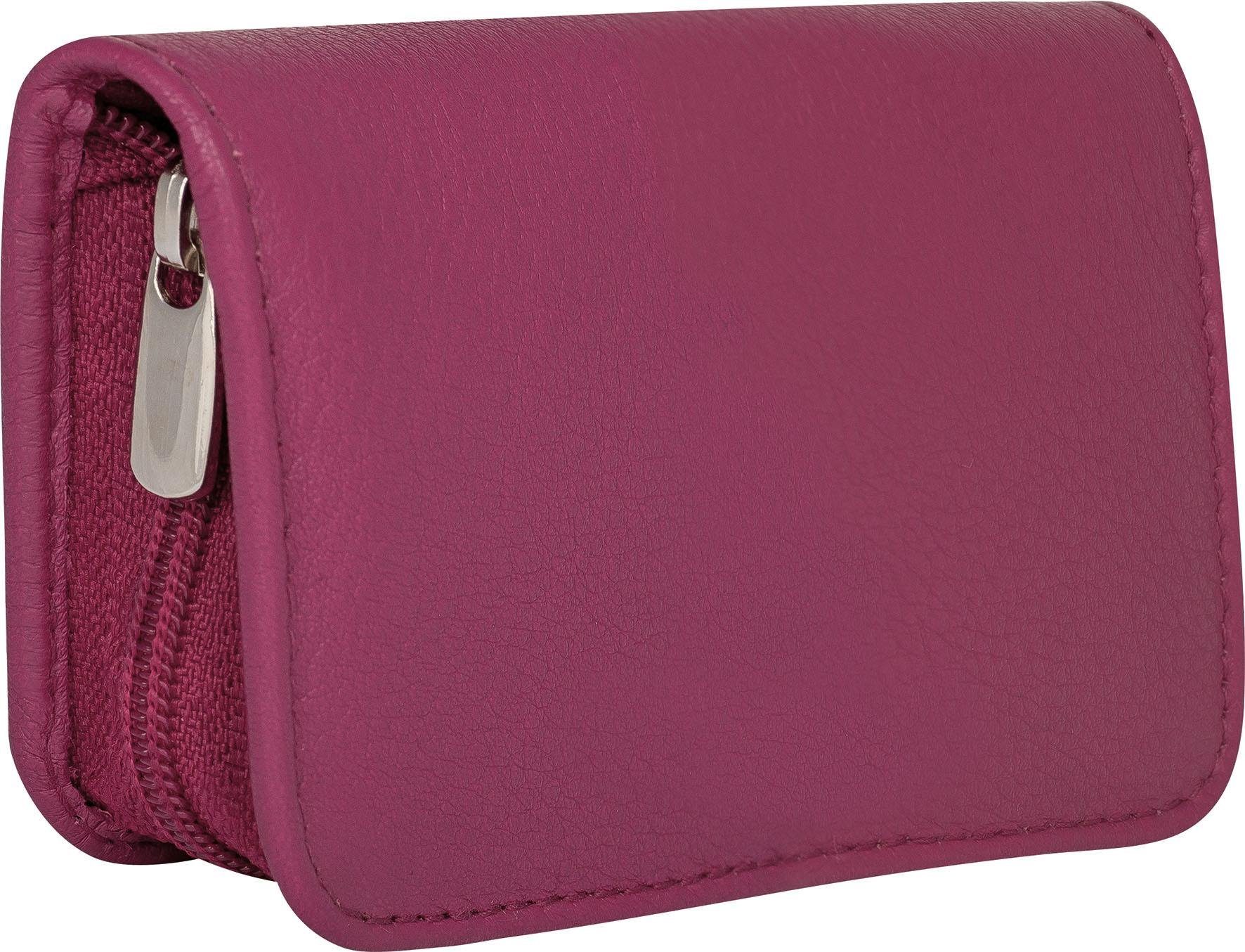 ERBE Maniküre-Etui Lederetui mit Zippverschluss, 5 tlg., bestückt mit Solinger Premium Stahlwaren