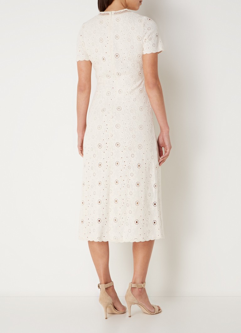 Vestido túnica midi bordado Elouane de Gérard Darel