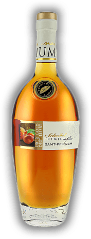 Scheibel Premium Plus Samt-Pfirsich Scheibel Premium Plus Samt-Pfirsich Limitierte Edition. - Pfirsich-Whisky-Spirituose mit edlem Fruchtauszug. 0,7	 Liter - Vol 40%