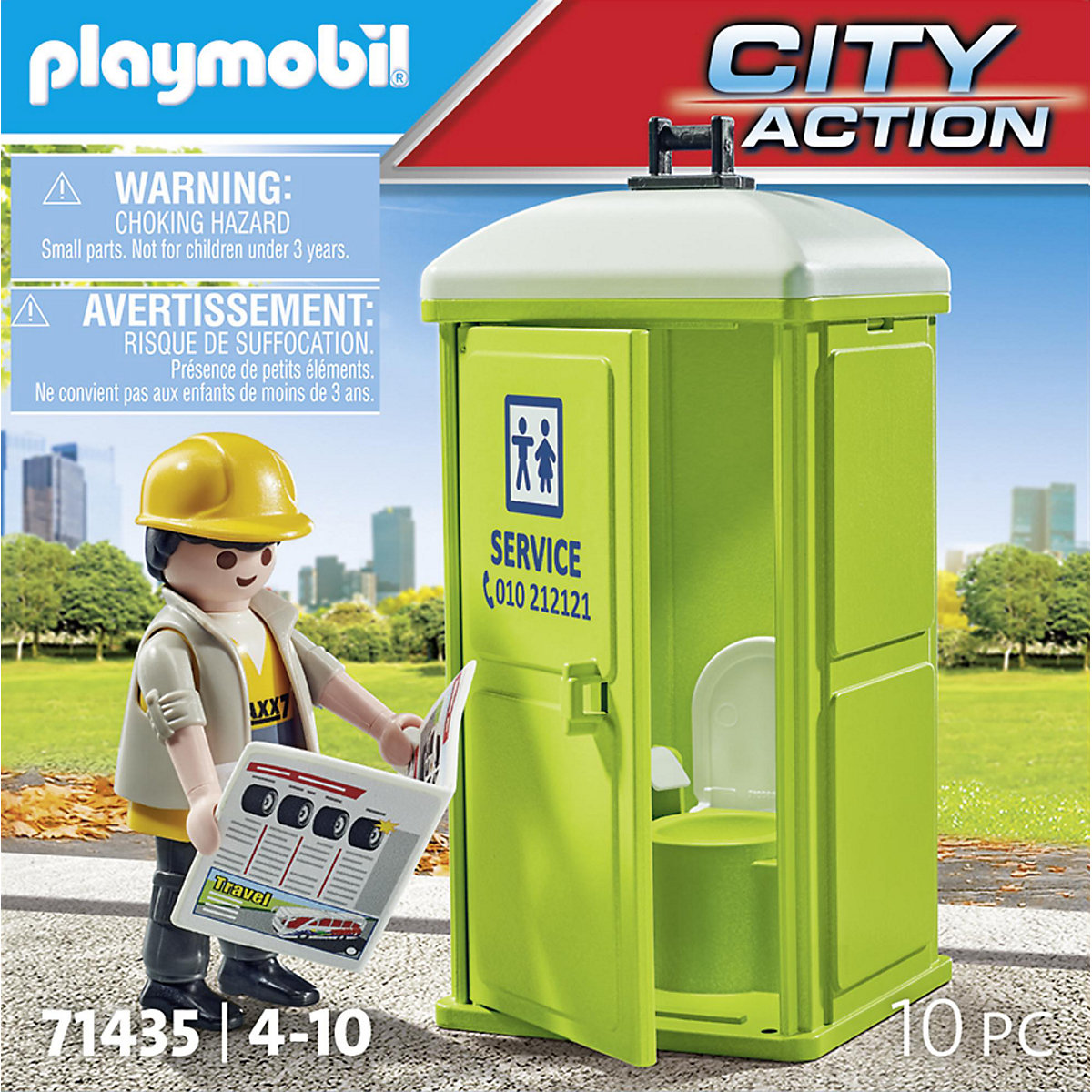 PLAYMOBIL® 71435 Mobile Toilette