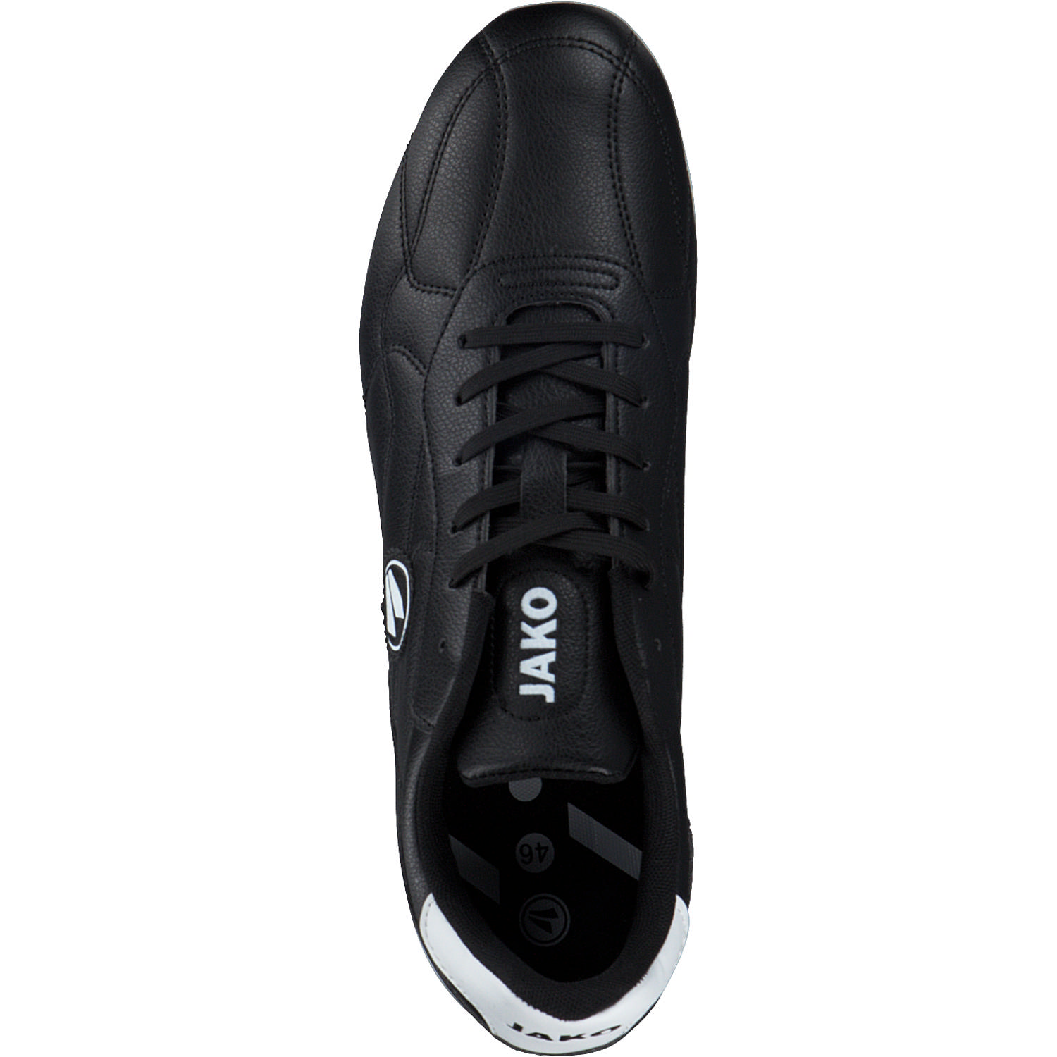 JAKO 310013, Sportschuhe, Herren, jet black-white
