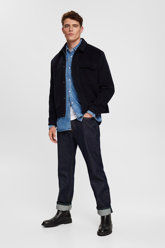 Denim-Hemd im Relaxed Fit