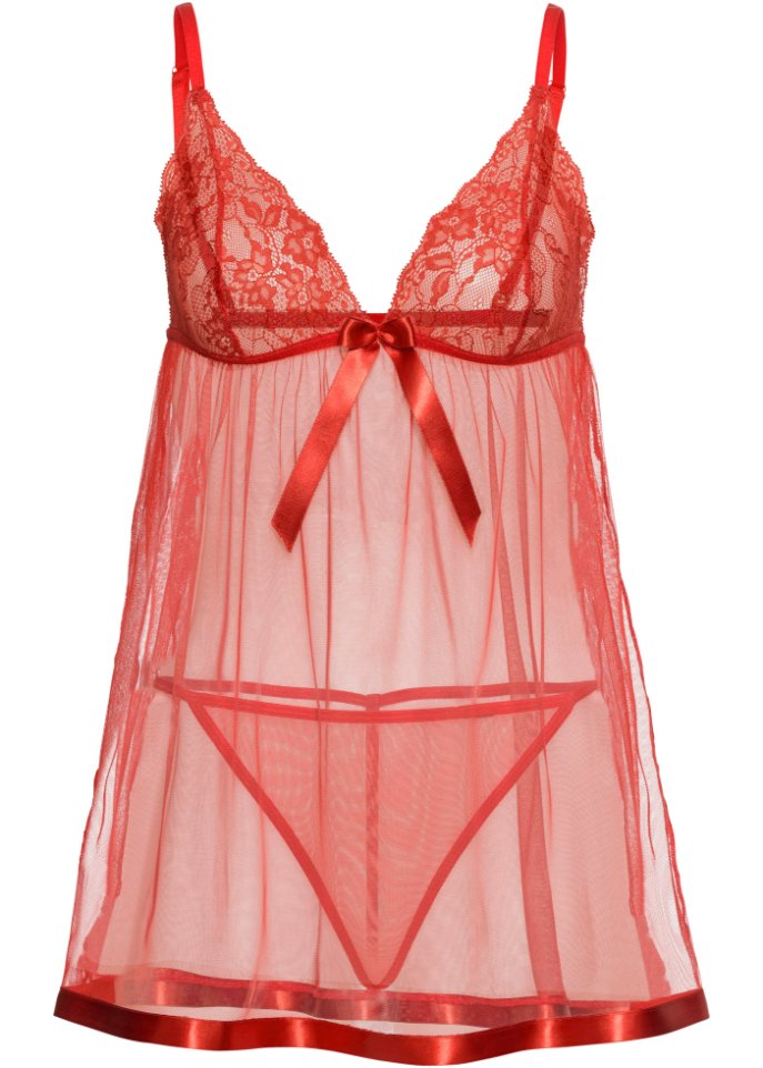 Neglige+String (2-tlg.Set)