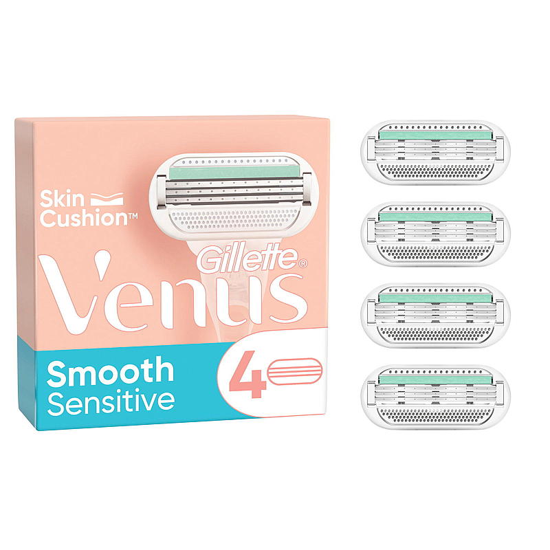 Gillette Gillette blader 4-pk Venus smooth sensitive
