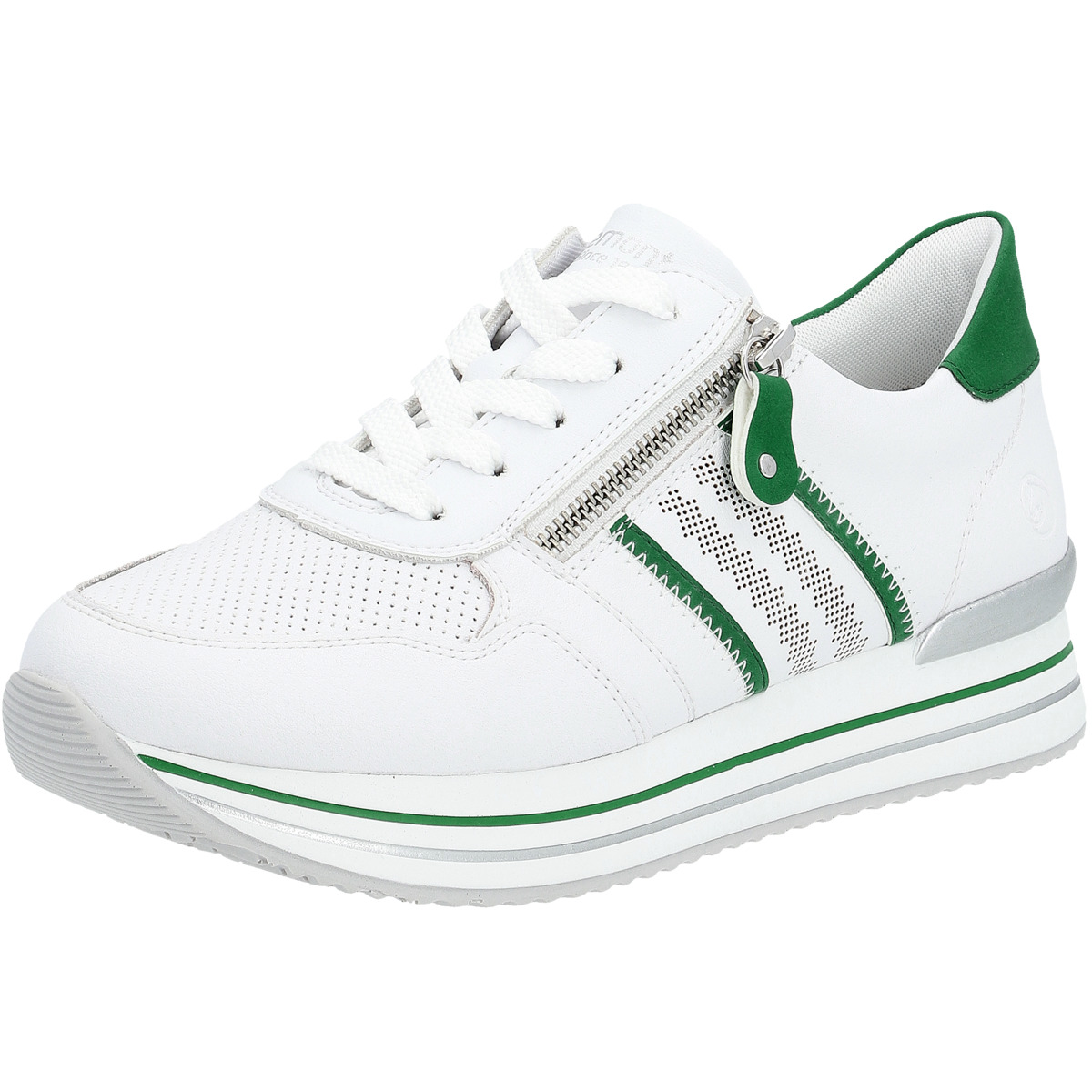 Remonte D1318 Sneaker Low weiss