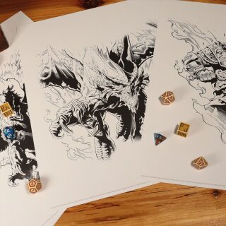 Dungeons & Dragons Kunstdrucke 36 x 28 cm (7)