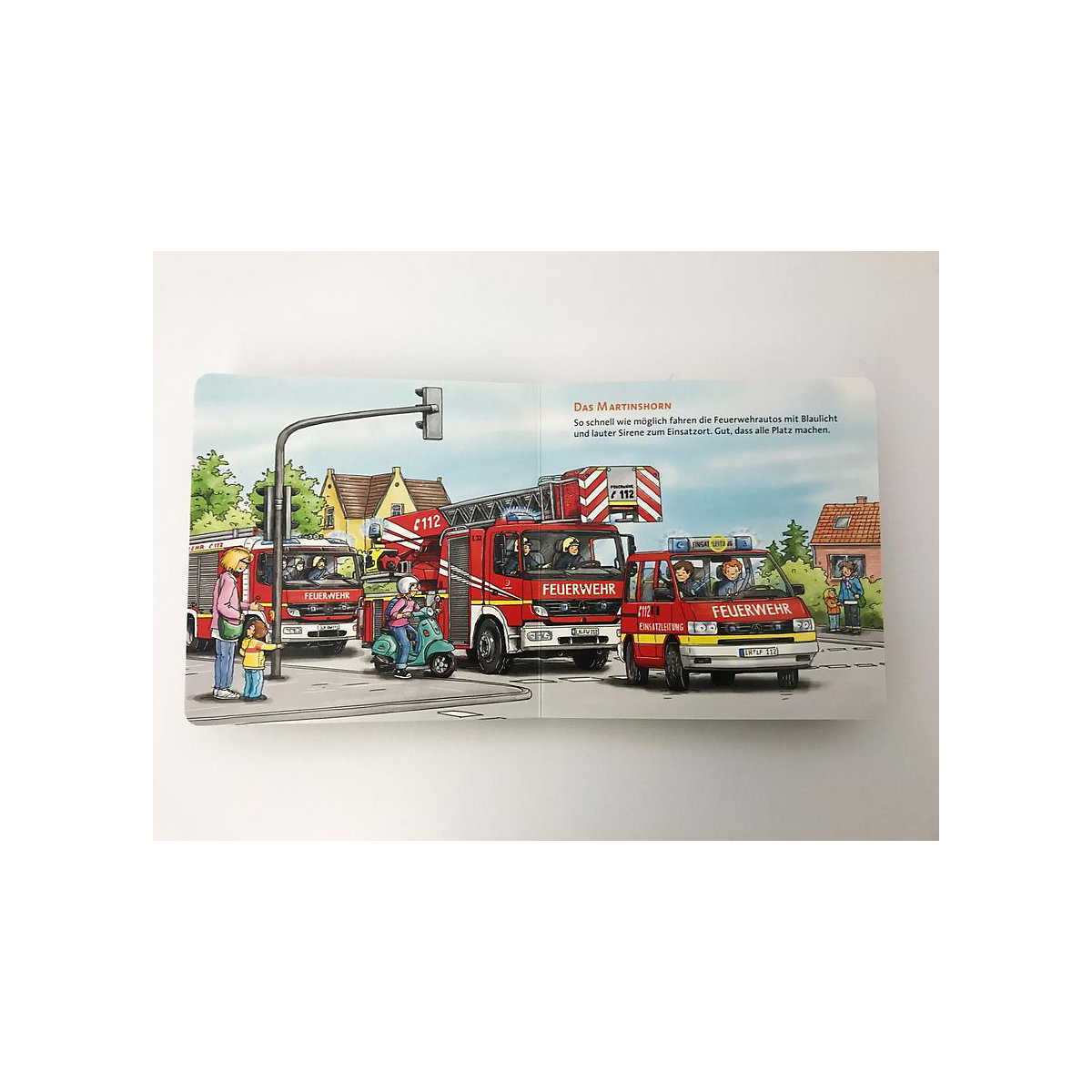 Hör mal: Die Feuerwehr, Soundbuch mit Geräuschen