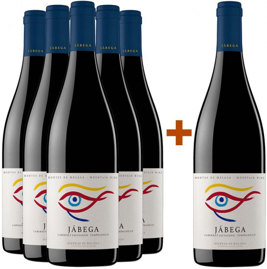 5+1 Paket Jábega Tinto - Bodegas Victoria Ordoñez e Hijos