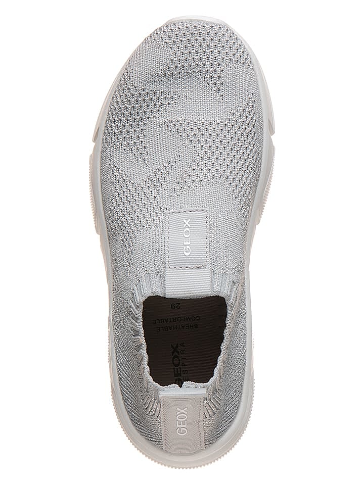 Geox Sneakers „Aril“ Hellgrau, günstig kaufen 37