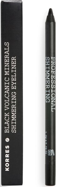 KORRES Black Volcanic Minerals Shimmering Eyeliner Kajalstift