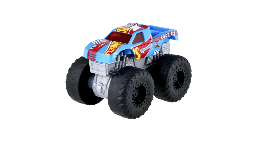 Hot Wheels Monster Trucks Roarin’ Wreckers Trucks mit Licht- und Geräuscheffekten, 1 Stück, sortiert