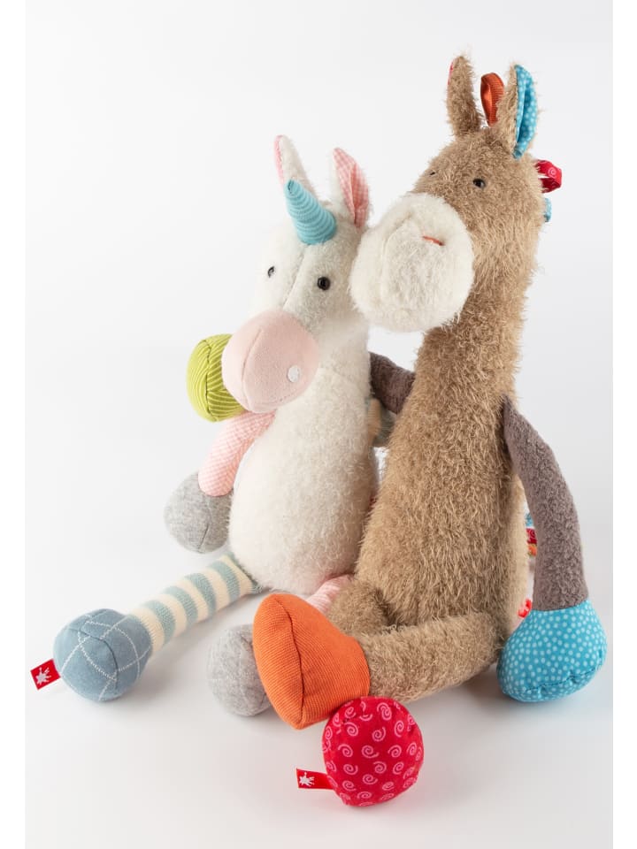 Sigikid Kuscheltier Pferd Patchwork Sweety in mittelbraun/mehrfarbig günstig kaufen onesize
