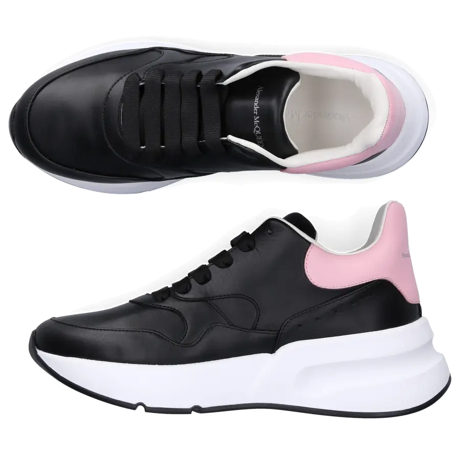 Alexander McQueen - Sneaker low JOEY Kalbsleder - schwarz