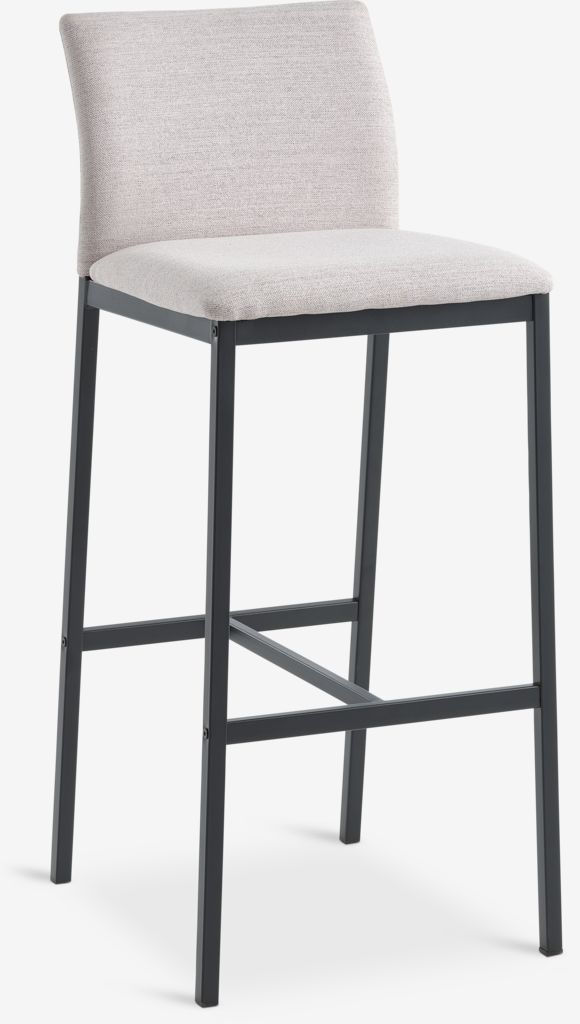 ARNUM barkrakk, beige/svart stoff