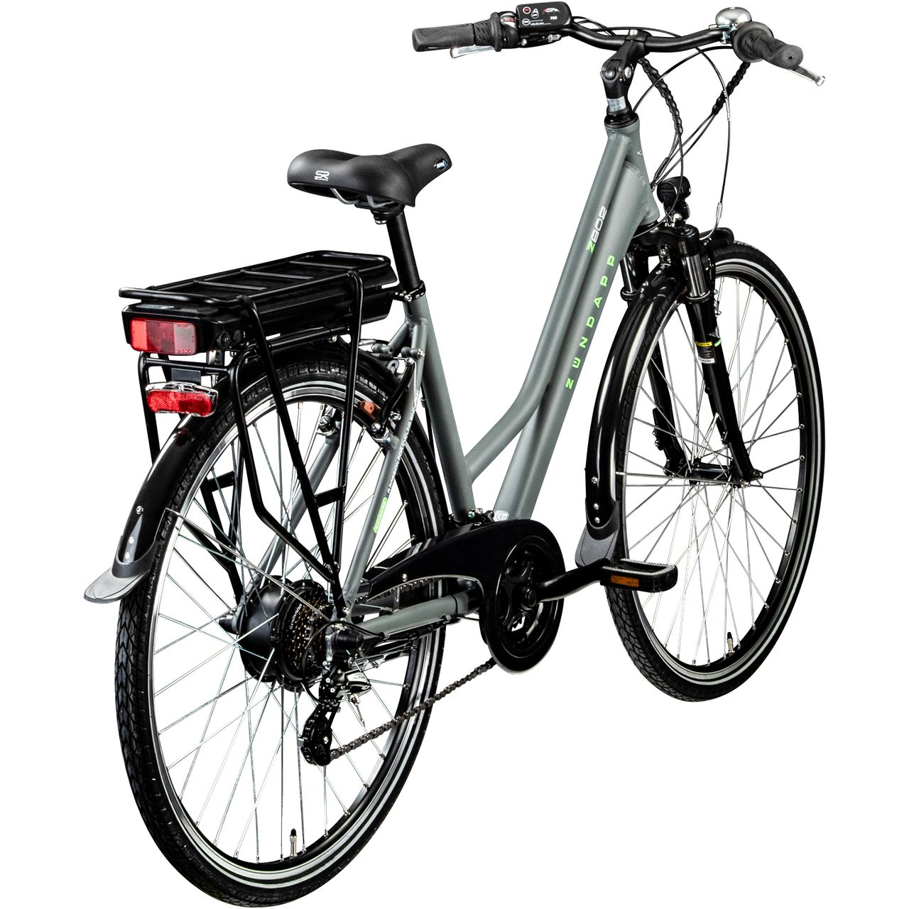 Zündapp Z802 E Bike Trekkingrad Damen ab 155 cm mit Nabenmotor Pedelec Trekking Fahrrad mit 21 Gang