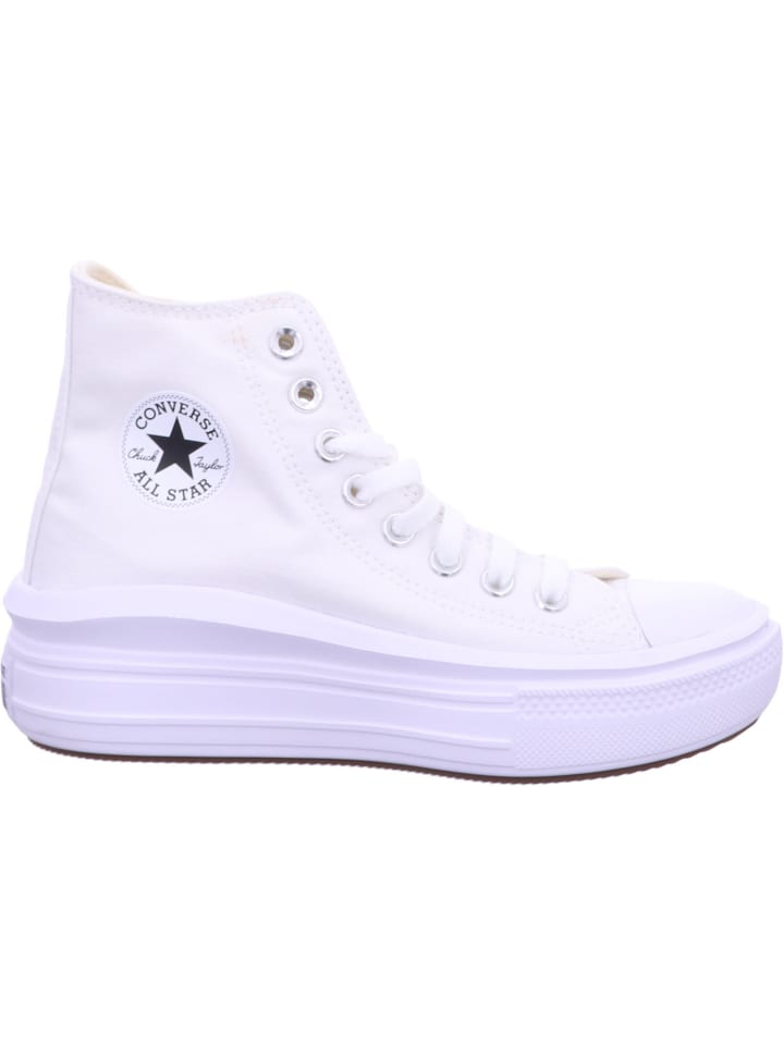 Converse Damen- Schnürschuhe ALL STAR MOVE PLATFORM in Rot günstig kaufen