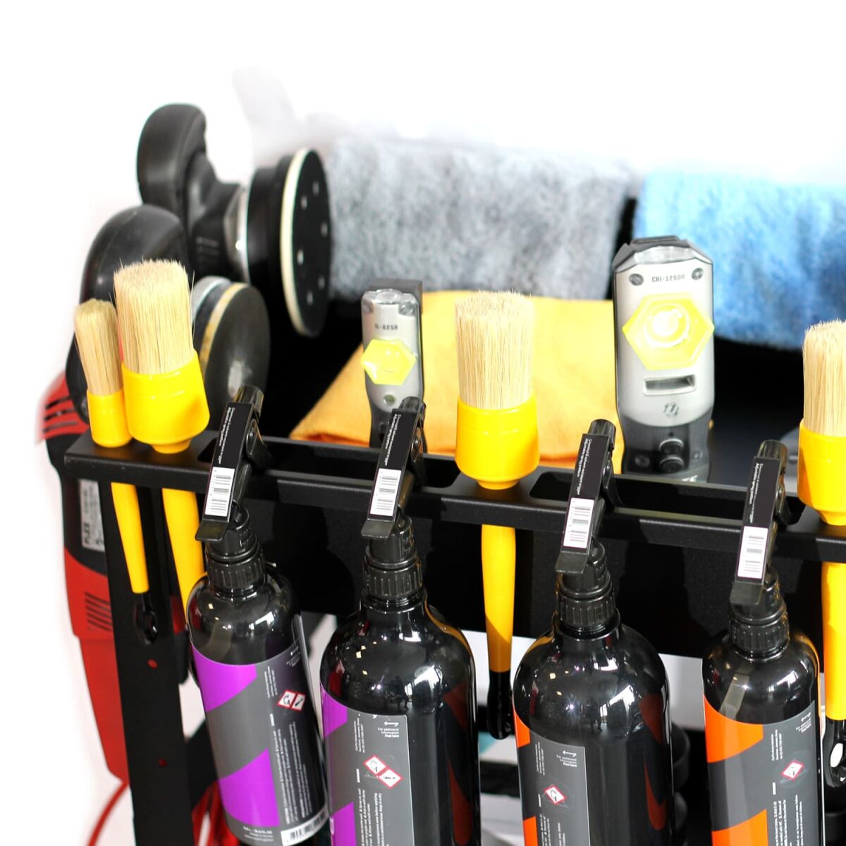 Poka Premium Detailing Trolley Pro mit 3 Ablagen