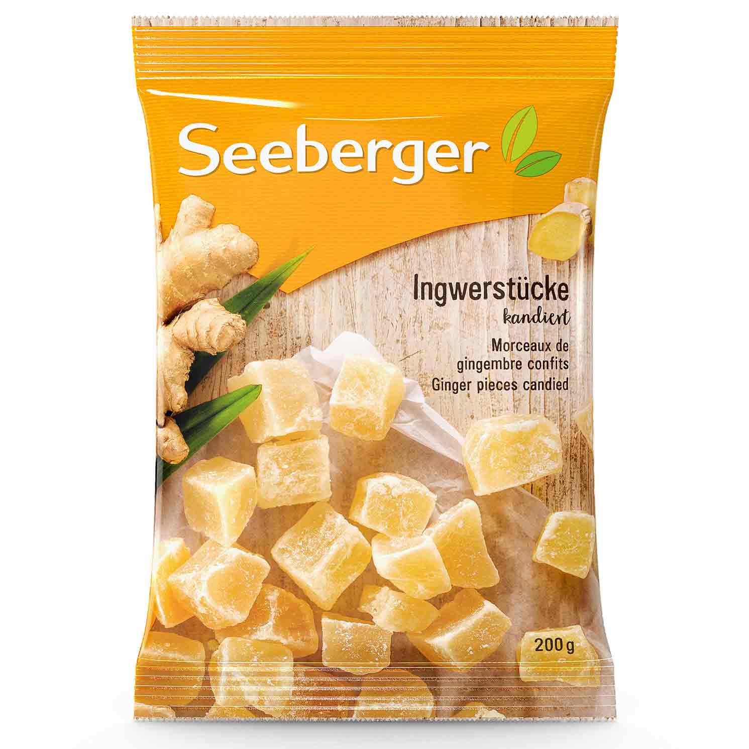 Seeberger Ingwerstücke kandiert 200g