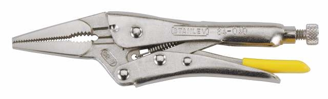 Stanley 0-84-813 Locking Pliers Long Jaws 215mm (L) -75mm (Jaws)